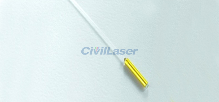 Single Mode Coupler Single Core Optical Colimador de fibra Gold Plated Tube C-Lens
